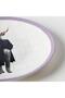 DEER Gentleman 25 Cm Porcelain Plate - 3