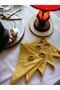 Yellow Premium 6-Piece (WITH BUCKLE GIFT) Napkin Set 40x40 - 2
