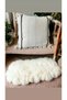 Special Design Runner Lace Single Linen Cream Throw Pillow Cover 43*43