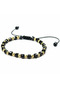 Adjustable Bracelet, Metal Elements, Universal Size, Black-Gold - 5