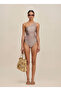 Femme Fatale Swimsuit Dusty Rose M