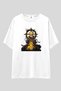 Naruto Shippuden Anime Oversize T-Shirt |   Unisex 100% Cotton Black & White Printed Custom Design Tee