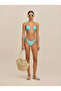 Basic Beach Bikini Bottom Blue M