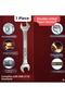 (1 Pcs) Double-Sided Open-End Wrench 13mm - 19mm Two-Mouth Wrench - Short Open-End Wrench