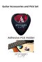 Guitarist's Companions Set - Capo, Wall Hanger, Tuner, 14 Pick Accessories Set - 6