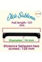 Kitchen Handle Drawer Cabinet Handle Metal Handle Furniture Cabinet Handles Black Color (128 Mm-12.8 cm) - 2