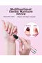 Manicure Pedicure Care Set Electric Nail Milling Machine + Electric Foot File 2-Piece Advantage - 2