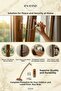 Pimapen Door Lock Pimapen Window Lock Window Safety Lock Chain Lock 6 Pieces Brown - 7