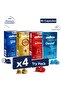 Qualita Oro, Qualita Rossa, Crema E Gusto, Decaf Coffee 40-Pack |   Nespresso Compatible Capsule Coffee