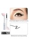 1 Piece Leaf-Shaped Eyeliner – Black Pen Eyeliner with Fine Tip, Long-Lasting, Leaf-Designed Eye Pencil - 4
