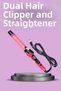 Hair Straightener and Tongs Dual Hair Styling Suitable for All Hair Types - 2