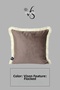 Cushion Cover 45X45 cm Babyface Fabric Cream with Tassels - 2