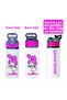 Printed Metal Water Bottle with Straw 650ml