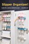 Multi-Purpose Over-The-Door Hanger – Practical Solution for Towels and Slippers