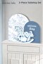 Safari Rocking Horse Welcome Baby 3 Piece Tabletop Standing Board Set