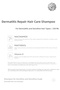 Dermotitte Repairing Hair Care Shampoo |   For Dermatitis and Prone Hair Types |   250 ml - 8