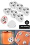 8 Pieces 360 Degree Rotating Steel Ball Wheel Goods Load-Bearing Adhesive Goods Sliding Apparatus Set - 2