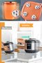 8 Pieces 360 Degree Rotating Steel Ball Wheel Goods Load-Bearing Adhesive Goods Sliding Apparatus Set - 3