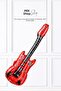 Red Guitar Foil Balloon Guitar Shaped Balloon