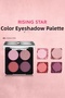 Matte & Shimmer Eyeshadow Palette - Color Eyeshadow Palette - 001 Rising Star- 8682536051156 - 6