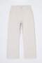 Ecru High Waist Wide Leg Comfort/Medium Stretch Thin Summer Plus Size Jeans Tbbss26Cj00002 - 10