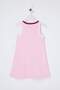 Pembe Kız Çocuk Kısa / Mini Düz Örme Elbise TKDSS26EL00006 - 3