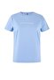 Boyfriend Fit Slogan Baskılı Bisiklet Yaka %100 Pamuk Örme Büyük Beden T-Shirt TBBSS23BF00022 - 4