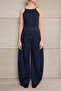 Teen Mavi Askılı Az Esnek Baggy Fit Denim Tulum TWOSS26TU00001 - 9