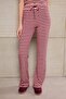 Teen Çok Renkli Çizgili Fitted/Vücuda Oturan Boru Paça Esnek Örme Alt-Üst Takım TWOSS26AU00024 - 4