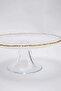 Glass Cake & Presentation Stand with Stand 21 cm Tphss26Tbk00012 - 5