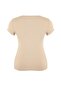Stone Shirred/Draped Detailed Fitted/Fitted Knitted Plus Size Blouse Tbbss26Af00075 - 7