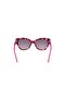 Square purple gradient smoke sunglasses - 4