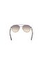 Round matte gunmetal gradient smoke sunglasses - 4