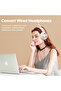 B5 Cat Ear Design USB-C / Type-C RGB Wireless Bluetooth HiFi Headset (Beige) - 6