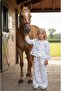 Girl's Flower Embroidered Suit - 5