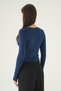 Laci V-Neck Buttoned Badi 8299A - 5