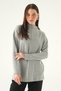 Pulover gri guler rotund 3096A - 6