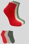 3 Pairs of Women's Bamboo Seamless Booties Socks - 8