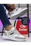 Men's Anorak Footbed Sports Shoes - Ice White