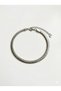 Women's Herringbone Silver Color Steel Bracelet Gift - 2