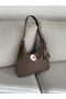 Women's Shoulder Bag with Buckle Detail, Strap and Zipper, Small Wallet En34 Boy22 - 3