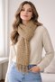 Women's Purple Colorful Soft Textured Winter Shawl – Stylish Winter Scarf - 3