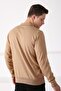 سترة قطنية للرجال من Camel بياقة بولو وسحاب أمامي - 5