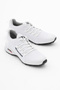 Unisex White Comfortable Thermo Sole Lace-Up Sneaker - 3