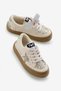 Children's Unisex Cream Thermo Sole Star Detailed Lace-Up and Velcro Sports Shoes - 3