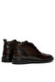 Men's Brown Comfortable Fit Lace-up Genuine Leather Men's Boots - 4