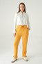 Mustard Waist Tie Lace-Up Tracksuit 1600