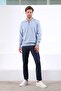 Cristello Polo Collar Zippered Men's Cotton Sweater - 4