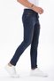 Blue Brown Men's Jeans Skinny Fit Jean Lycra Tinted Cuffed - 5