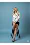 Crochet Blouse Women's Daisy Motif Standard Size - 4